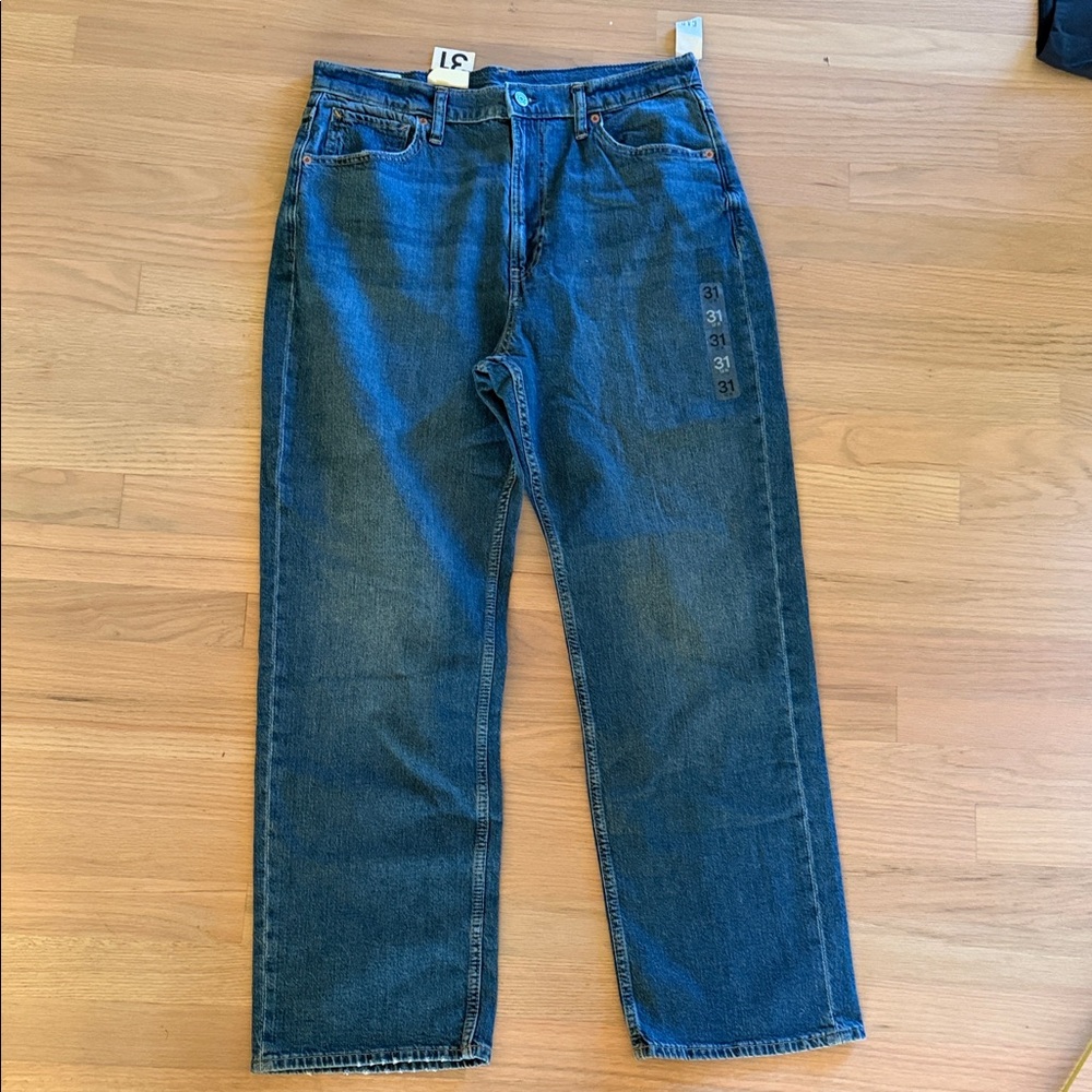 GAP WoMen's Straight Blue Jeans